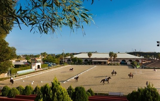 The Escuela ecuestre in Estepona