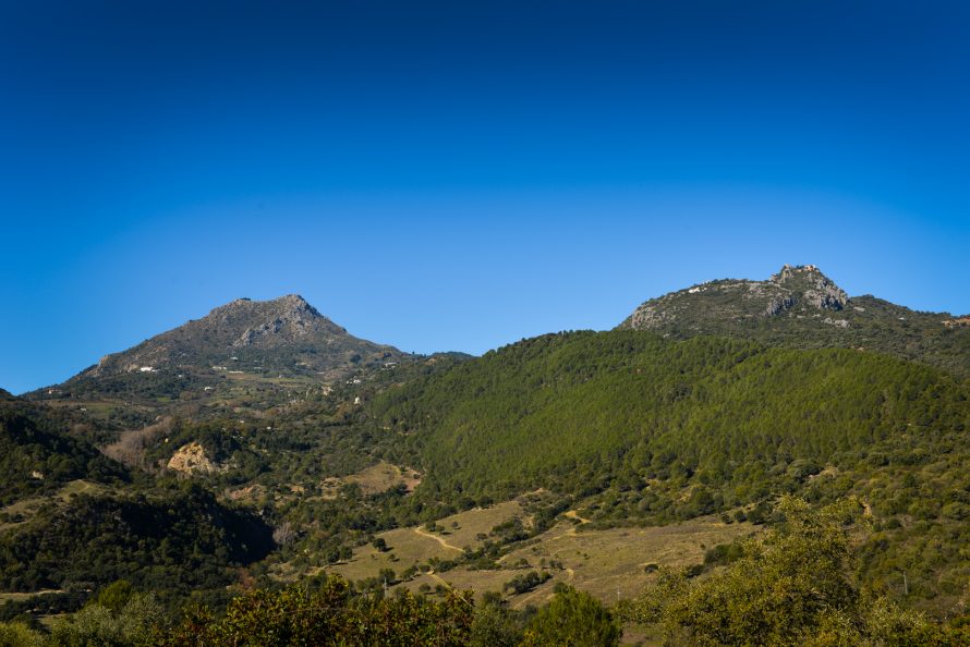 Gaucin mountains