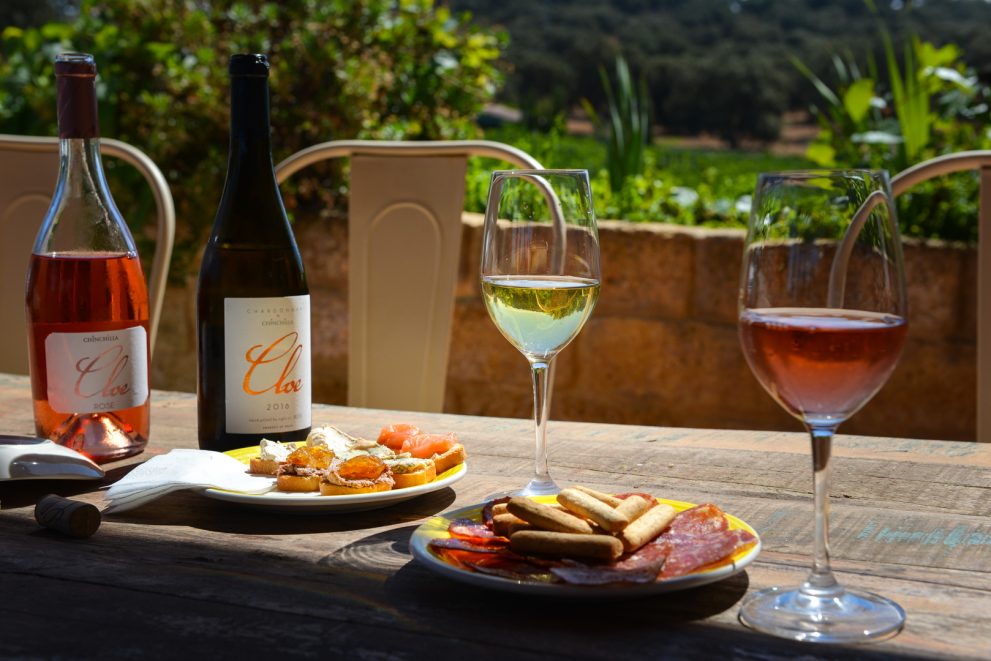 Outside dining summer in Andalusia